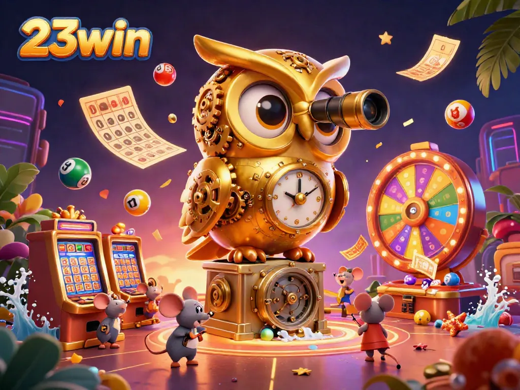 Experience thrilling moments at 23win with lively casino activities and colorful elements.