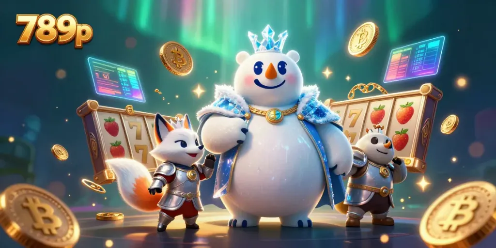 Experience thrilling excitement with 789p casino slots featuring vibrant scenes of luck and fortune.