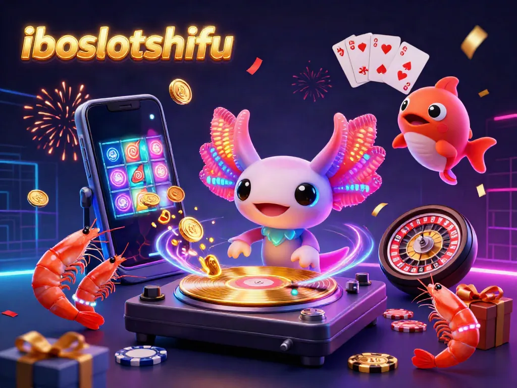 Enjoy exciting gameplay at iboslotshifu with vibrant characters, slot games, and underwater celebration effects.