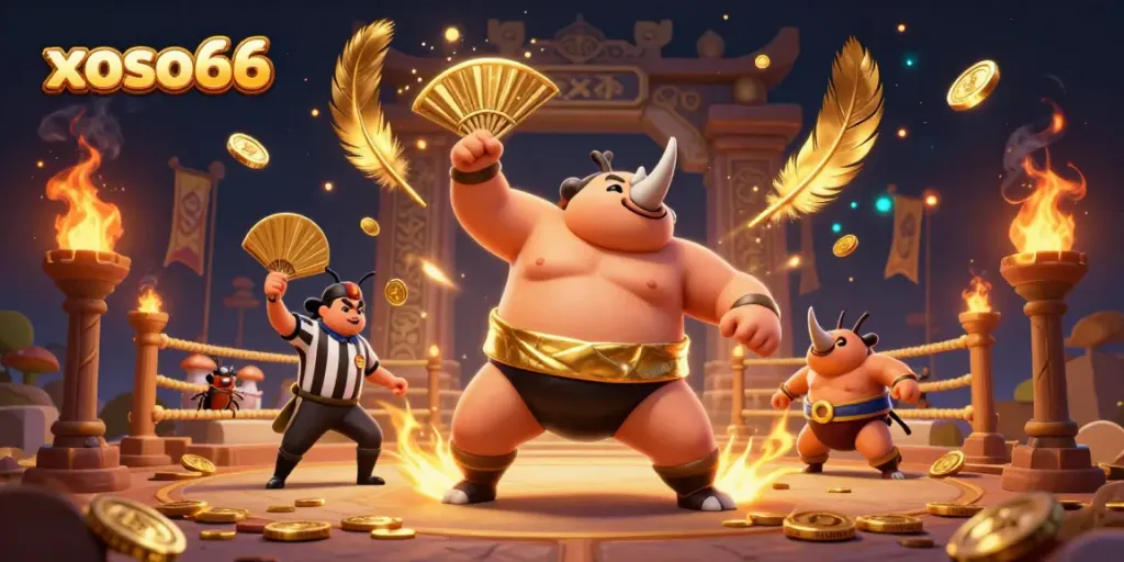 xoso66 champions a thrilling online betting arena with dynamic action and vibrant characters.