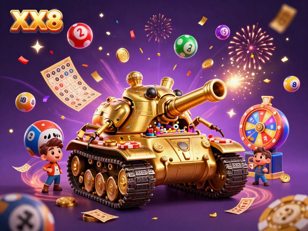 Experience exhilarating gameplay with the luxurious XX8 casino beetle tank attraction.